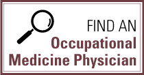 Find an Occupational Medicine Physician